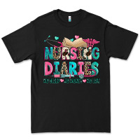 Black nursing diaries no sleep no money no life Premium Tee - Zillion Design Studio