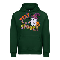 Forest Green stay spooky Urban Hoodie - CowGirlArtShop