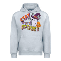 Heather Grey stay spooky Urban Hoodie - CowGirlArtShop
