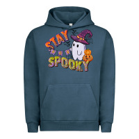 Pigment Midnight Navy stay spooky Urban Hoodie - CowGirlArtShop