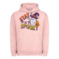Pigment Salmon stay spooky Urban Hoodie - CowGirlArtShop