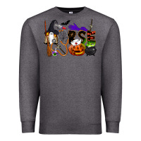 Charcoal Heather Halloween Nurse Premium Sweatshirt - LillyAllenDesigns