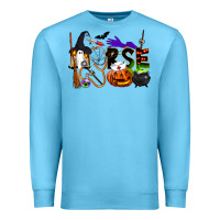 Ocean Blue Halloween Nurse Premium Sweatshirt - LillyAllenDesigns