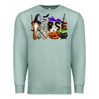 Seafoam Halloween Nurse Premium Sweatshirt - LillyAllenDesigns