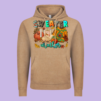 Pumpkın Spıce Vintage Hoodie Designed By Adodesignshop