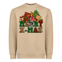Mushroom merry xmas with christmas Heavyweight Sweatshirt - AdoDesignShop