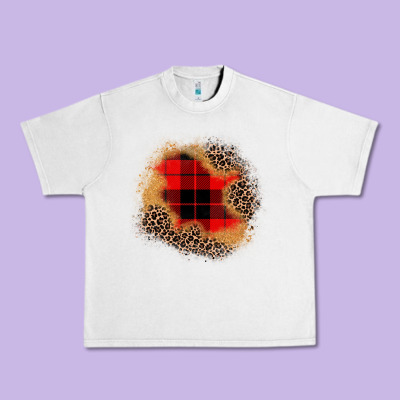 Christmas Patch Urban Heavy Tee Designed By Jahusdesignshop