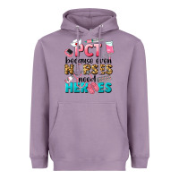 Lavender pct because nurses need heroes Heavyweight Hoodie - LillyAllenDesigns
