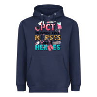 Navy pct because nurses need heroes Heavyweight Hoodie - LillyAllenDesigns