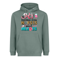 Sage pct because nurses need heroes Heavyweight Hoodie - LillyAllenDesigns