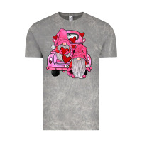 Cloud Rock farm truck,gnomies valentines Vintage Tee - JahusDesignShop