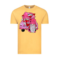 Vintage Mustard farm truck,gnomies valentines Vintage Tee - JahusDesignShop