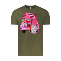 Vintage Olive farm truck,gnomies valentines Vintage Tee - JahusDesignShop