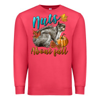 Cardinal Nuts About Fall Squirrel Premium Sweatshirt - LillyAllenDesigns