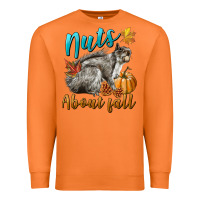 Carrot Nuts About Fall Squirrel Premium Sweatshirt - LillyAllenDesigns