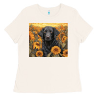 Bone black lab Ladies Tee - Unal Design