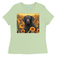 Matcha black lab Ladies Tee - Unal Design