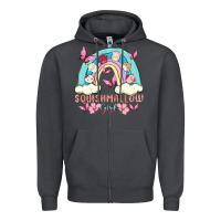 Smoke squish girl Zipper Hoodie - MaliasSmallBusiness
