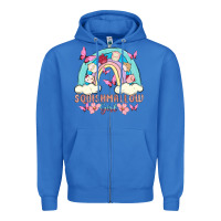 True Royal squish girl Zipper Hoodie - MaliasSmallBusiness