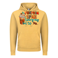Vintage Mustard pumpkin spice living my best life Vintage Hoodie - AdoDesignShop