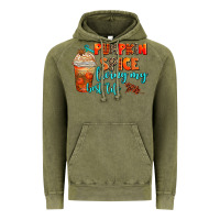 Vintage Olive pumpkin spice living my best life Vintage Hoodie - AdoDesignShop