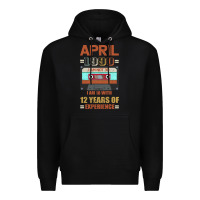 Black Aprıl 1990 I Am Not 30 I'm 18 With 12 Years Of Experience Premium Hoodie - Bettercallsaul