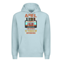 Blue Mist Aprıl 1990 I Am Not 30 I'm 18 With 12 Years Of Experience Premium Hoodie - Bettercallsaul