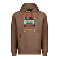 Chestnut Aprıl 1990 I Am Not 30 I'm 18 With 12 Years Of Experience Premium Hoodie - Bettercallsaul