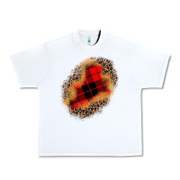 White christmas patch Urban Heavy Tee - JahusDesignShop