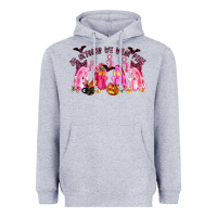 Heather Grey in october we wear pink Heavyweight Hoodie - LillyAllenDesigns