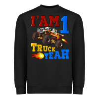 Black i'am one truck yeah Heavyweight Sweatshirt - Artiststas