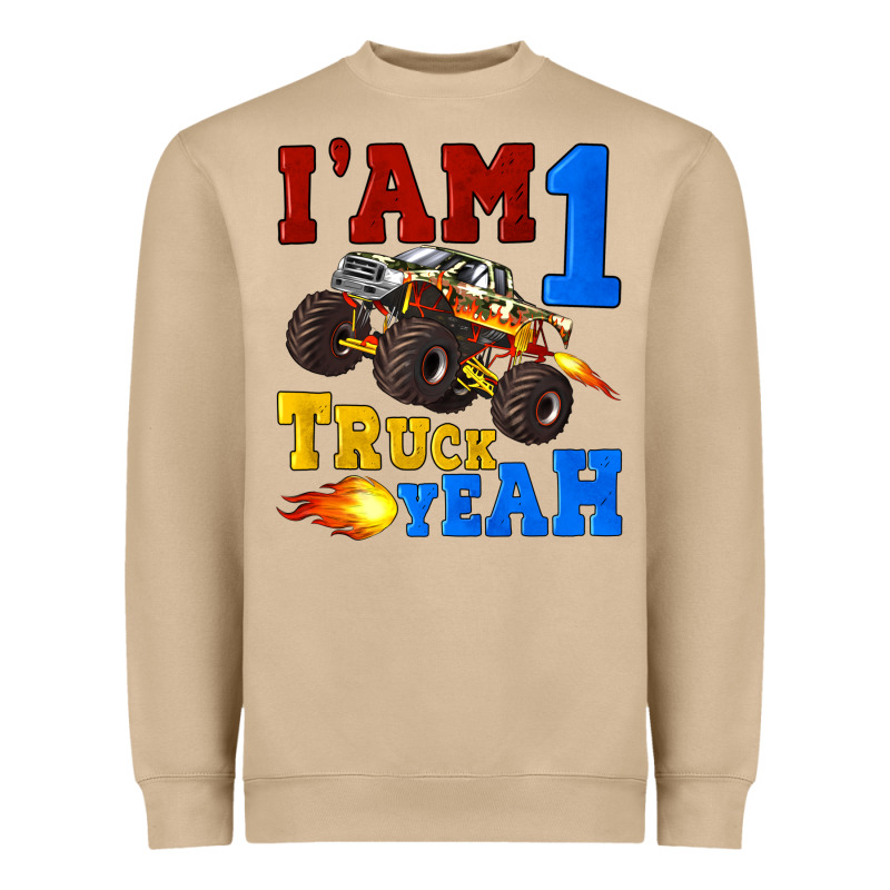 I'am One Truck Yeah Heavyweight Sweatshirt by Artiststas | Teevron