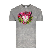 Cloud Rock bull skull cactus valentines Vintage Tee - JahusDesignShop