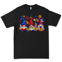 Black American gnomes with sunflowers Premium Tee - texasbilliewilder