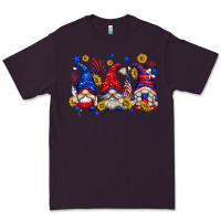 Plum American gnomes with sunflowers Premium Tee - texasbilliewilder