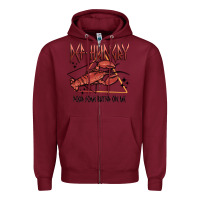 Burgundy def hungry pour dome butter on me Zipper Hoodie - MaliasSmallBusiness
