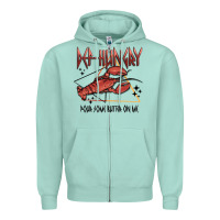 Seafoam def hungry pour dome butter on me Zipper Hoodie - MaliasSmallBusiness