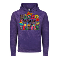 Cloud Purple nacho average teacher Vintage Hoodie - JahusDesignShop