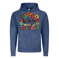 Vintage Denim nacho average teacher Vintage Hoodie - JahusDesignShop