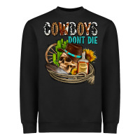 Black cowboys don't die Heavyweight Sweatshirt - AdoDesignShop
