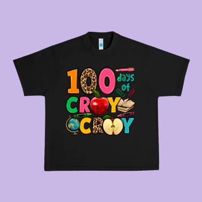 100 Days Of Cray Cray Urban Heavy Tee Designed By Jasminsmagicworld