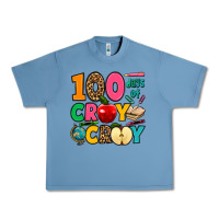 Pebble Blue 100 days of cray cray Urban Heavy Tee - Jasminsmagicworld