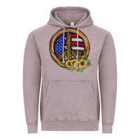 Peace Sign Vintage Hoodie | Teevron