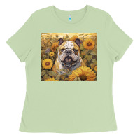 Matcha bulldog Ladies Tee - Unal Design