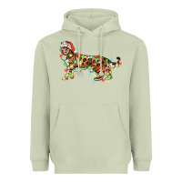 Matcha christmas bengal cat Heavyweight Hoodie - LillyAllenDesigns