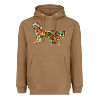 Toasted Coconut christmas bengal cat Heavyweight Hoodie - LillyAllenDesigns