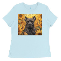 Baby Blue cane corso Ladies Tee - Unal Design