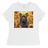 White cane corso Ladies Tee - Unal Design