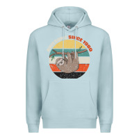 Blue Mist Born in 1980 Womens 1980 Premium Hoodie - Bettercallsaul