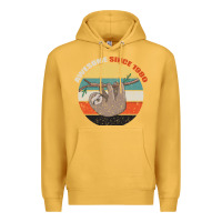 Mustard Born in 1980 Womens 1980 Premium Hoodie - Bettercallsaul